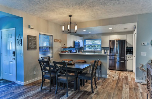 Crystal River Condo | Waterfront Sleeps 6 w/private boat dock and heated pool.