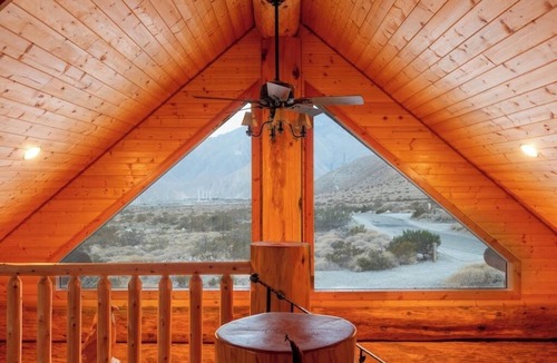 Palm Springs Cabin | Whitewater A-Frame Cabin: seen in Travel & Leisure