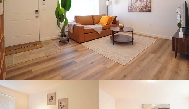 Charming 2B1B 1 King 1Queen#Remodeled#Wifi#Parking