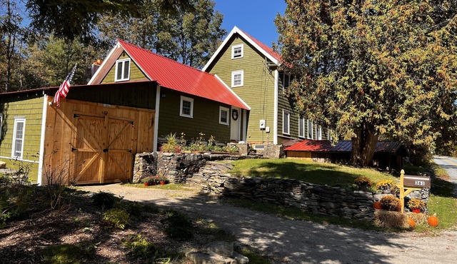 Cozy 1890’s farmhouse located in the heart of Vermont’s green mountains