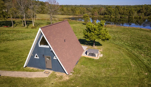 Cozy 2BR A-Frame Cabin w/Hot Tub & Views