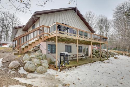Fishing Paradise: Lakefront Duplex in Northwoods