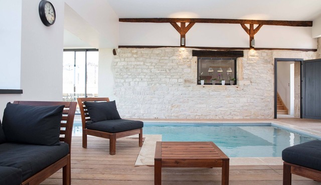 Gite: The Vagastines, 4 stars, indoor pool, 6 pers, St Germain plain in Saint-Germain-Du-Plain