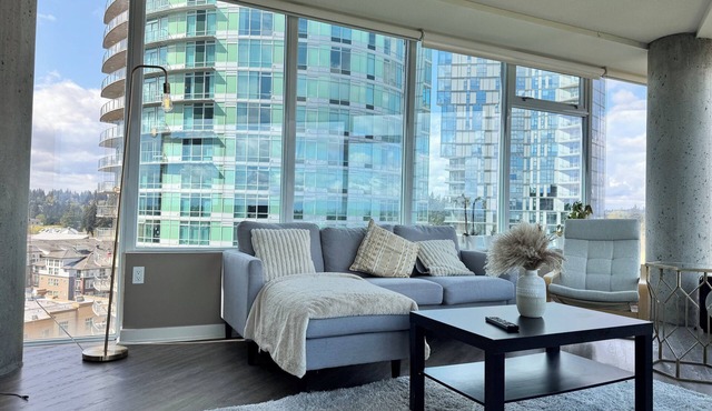 high rise - 1BR Experience: Modern,LivingPool+Gym
