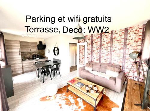 Le Green Way, Style Seconde Guerre et terrasse