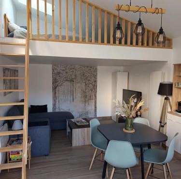 Maison Studio 4 personnes avec mezzanine