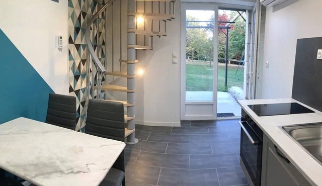 Maisonnette Avec Terrasse à Moult, à 20 mn de Caen