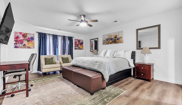 Modern, Freshly Updated 5- Bedroom Brick Home just Minutes from the airport.