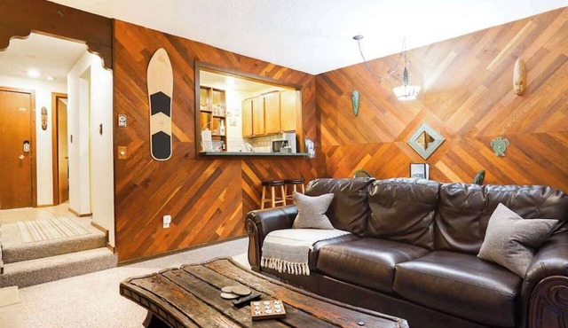 Mt Baker Serene End Unit Wood-Burning Fireplace