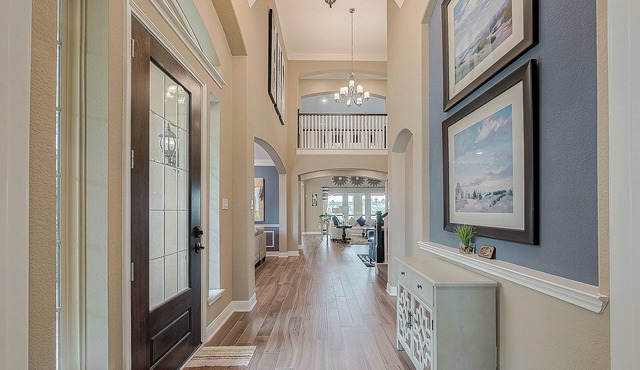 Opulent Lakefront Retreat in Gated Golf Community