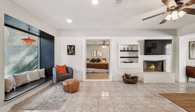Perfect Pair: A Peaceful Cottage Vibe & Your Own Private Gameroom.