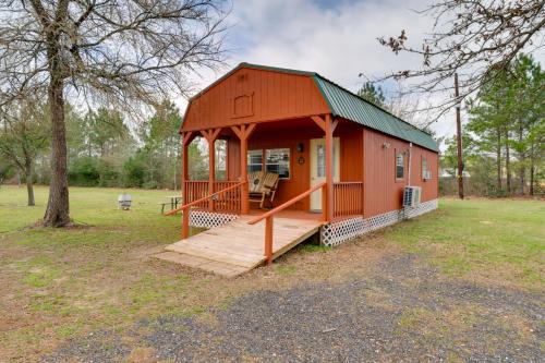 Plantersville Cabin on 50 Acres w/Pond & Fire Pit