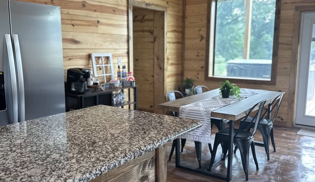 Riverfront Cabin Located directly on Glover River sleeps 12+