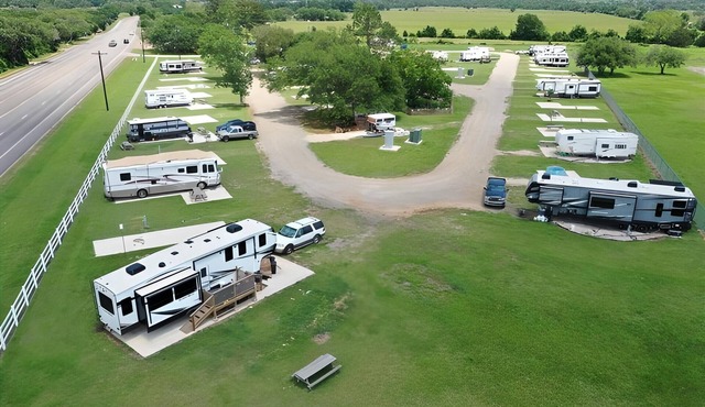 Secure & Paved RV Parking Spot with Full Amenities - Affordable