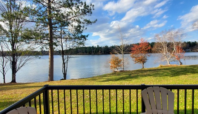Shore View Cabins- Cabin 1- lakefront vacation rental on the Phillips Chain