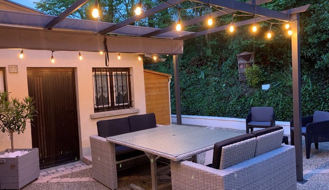 Simplistic holiday home with terrace