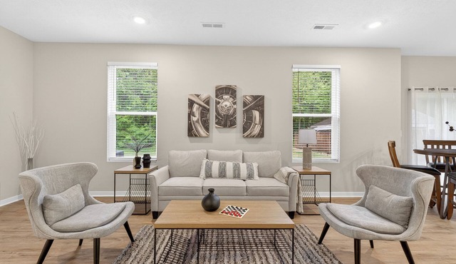 Stylish 4-Bedroom Home with Modern Living Spaces