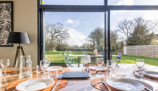 Sunny Modern Home with Large Terrace, Near Greenway and Village Shops